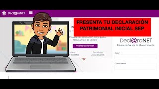 DECLARACIÓN PATRIMONIAL INICIAL SEP 2022 DECLARANET [upl. by Delorenzo]