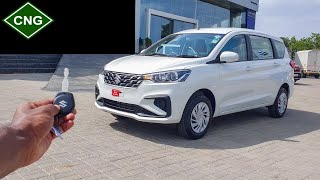 Suzuki Ertiga Vxi CNG ₹ 1072  2023 Detailed Review [upl. by Gulick]