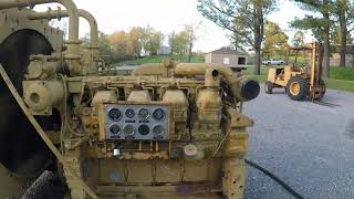 Caterpillar 3508  35 Liter V8 Diesel Engine with Air Starter [upl. by Gove666]