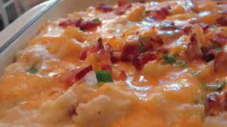 Loaded Potato Potluck Favorite  A Loaded Potato Casserole [upl. by Dallon424]