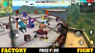 Garena free fire factory king  ff fist fight on factory roof  factory challenge gameplay  video t [upl. by Judus]