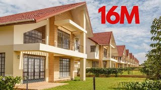 The Riverine In Kitengela  A Town House for 16M Part One [upl. by Ardel590]