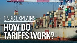 How do tariffs work  CNBC Explains [upl. by Mowbray991]