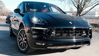 2016 Porsche Macan Turbo Full Review Exhaust Start Up Short Drive [upl. by Assirek]