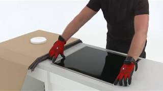 How to install your AEG Induction Hob  Worktop installation [upl. by Kettie221]