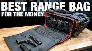 BEST RANGE BAG FOR THE MONEY  UTG Shooting Range Bag Review [upl. by Thorpe102]