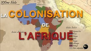 LA COLONISATION DE LAFRIQUE en cartes [upl. by Reede335]