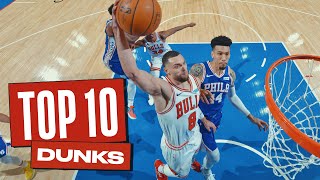 Zach LaVine’s Top 10 HIGH FLYING Dunks ✈ [upl. by Enileda]