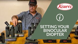 Setting Your Binocular Diopter [upl. by Merlin]