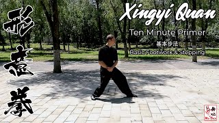 Xingyi Quan Ten Minute Primer  Basic Footwork amp Stepping [upl. by Adnoma]