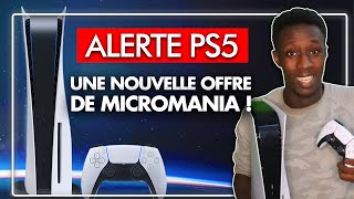 ALERTE STOCK PS5  Une NOUVELLE OFFRE de MICROMANIA  💥 [upl. by Welton]