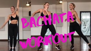 20 Minute Bachata Dance Workout [upl. by Arraeit]