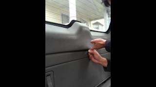 06 chevy tahoe lift gate not opening  how to open from inside [upl. by Ishmul303]