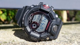 Casio GShock GW9400 Rangeman Review amp Quick Feature Comparison with Mudmaster  Perth WAtch 59 [upl. by Sapers316]