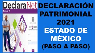 Balvas Academic DECLARACIÓN PATRIMONIAL 2021 ESTADO DE MÉXICO PASO A PASO [upl. by Ames434]