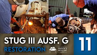 Workshop Wednesday  STUG III G RESTORATION Ep 11 [upl. by Alleinnad761]