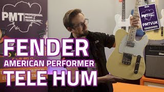 Fender American Performer Telecaster Humbucker  Review amp Demo [upl. by Gnek]