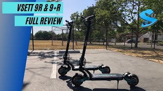 Vsett 9R and 9R Electric Scooter FULL Review [upl. by Ripley]