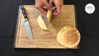 How to cut a pita bread [upl. by Gustave584]