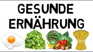 Gesunde Ernährung 10 Regeln DGE [upl. by Ailices]