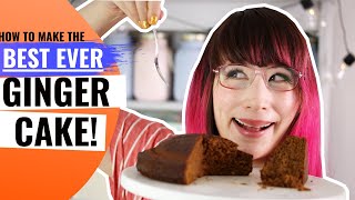 The ONLY Ginger Cake Recipe Youll Ever Need [upl. by Anigar]