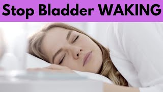 6 Ways to STOP NOCTURIA For a Good Nights Sleep  Overactive Bladder 101 [upl. by Hendrick]