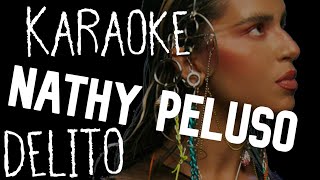 KARAOKE Nathy Peluso  Delito [upl. by Ermengarde]