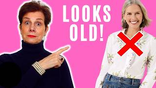 7 Style Mistakes That Age You INSTANTLY Women Over 50 [upl. by Yhtnomit]