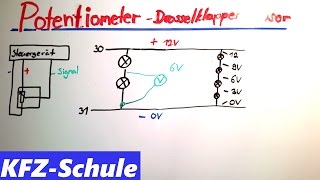 Drosselklappenpotentiometer  Drosselklappensensor [upl. by Laroy]