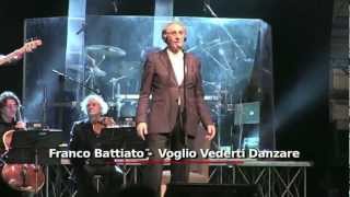 Voglio Vederti Danzare  Franco Battiato Live MM6210 [upl. by Leizar167]