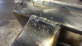 Basic Flux Cored Welding on Square Tubing [upl. by Trah]