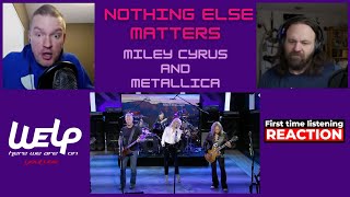 Miley Cyrus  Metallica  Nothing Else Matters  REACTION [upl. by Aidualk]