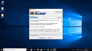 How to Install WinRAR on Windows 10 [upl. by Calendre]