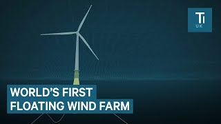 Wind Farm Is Floating On The Ocean — Heres How Its Built [upl. by Alisha]