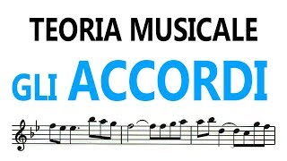 Teoria Musicale  GLI ACCORDI [upl. by Nitsreik16]