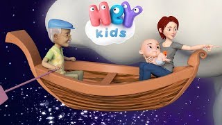 Fış Fış Kayıkçı şarkısı  Bebek Ninnileri  Bebek Şarkıları  HeyKids [upl. by Malcolm]