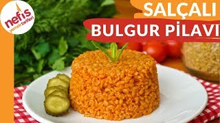 Tane Tane Salçalı Bulgur Pilavı Tarifi [upl. by Aikehs325]