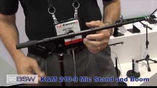 BSW Presents KampM 2109 Boom Microphone Stand [upl. by Salokcin671]