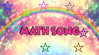 MATH SONG  MATH VIDEOS SHORTS [upl. by Orihakat]