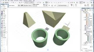 The ARCHICAD MORPH Tool  Introduction [upl. by Nedmac]