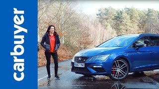 SEAT Leon ST Cupra estate indepth review  Carbuyer [upl. by Aitekram]