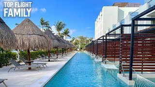 FINEST PLAYA MUJERES  Cancun Modern AllInclusive  Full Tour in 4K [upl. by Gnemgnok992]