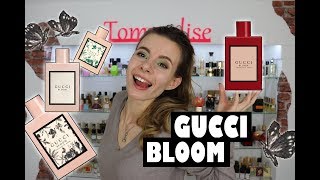 GUCCI BLOOM PERFUMES FULL COLLECTION OVERVIEW  Tommelise [upl. by Natividad297]