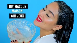 DIY  MASQUE MAISON CHEVEUX  Nutrition et hydratation [upl. by Arianna]