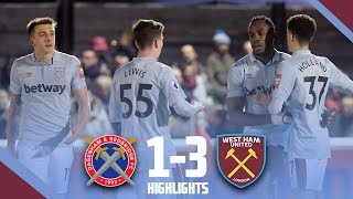 HIGHLIGHTS DAGENHAM AND REDBRIDGE VS WEST HAM UNITED [upl. by Nnairrek]