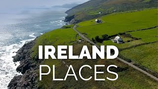 10 Best Places to Visit in Ireland  Travel Video [upl. by Llerod]