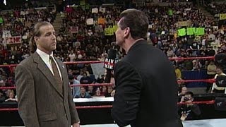 Mr McMahon fires Shawn Michaels [upl. by Jabon]