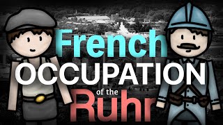 1923 The Occupation of the Ruhr  GCSE History Revision  Weimar amp Nazi Germany [upl. by Onirefes]