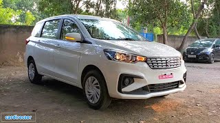 Maruti Suzuki Ertiga VXi CNG 2020  BS6 Ertiga 2020 Features  InteriorampExterior  Reallife Review [upl. by Alleirbag773]