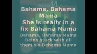 Boney M  Bahama Mama Lyrics [upl. by Neve]